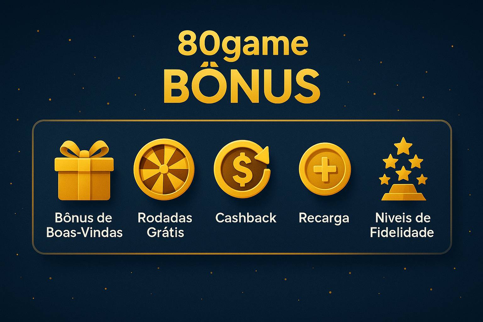 O bônus promocional 80gameé uma ótima maneira de começar sua aventura
